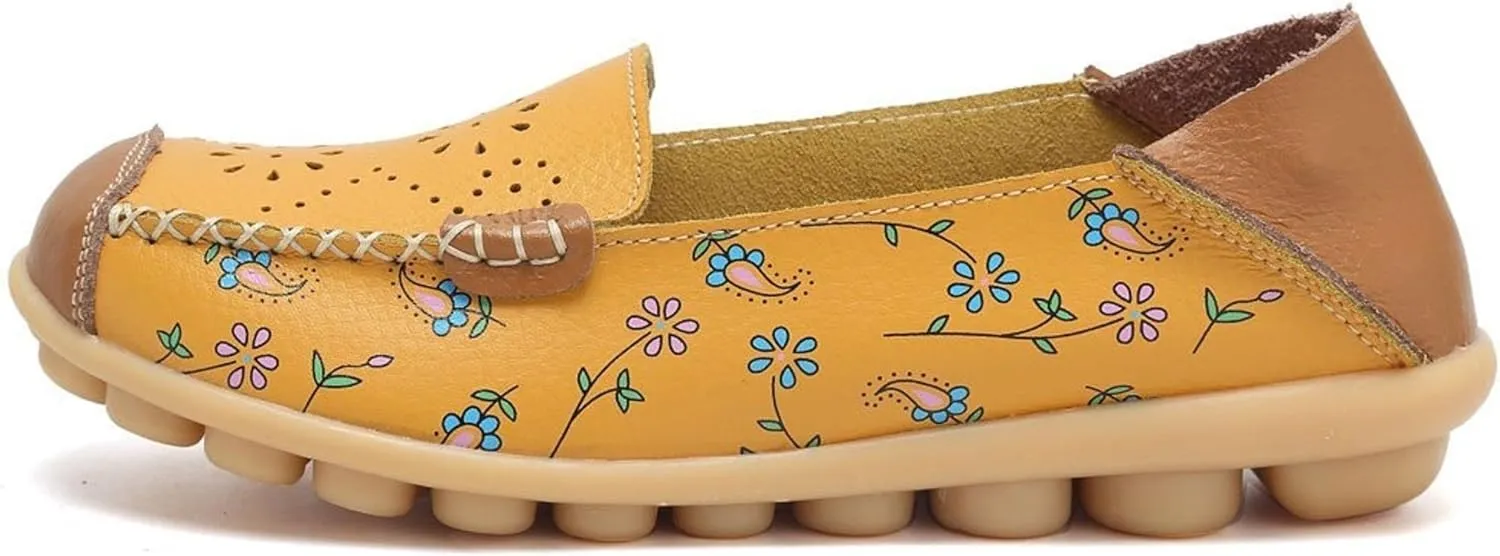 VenusCelia Women's Comfort Walking Boat Shoe