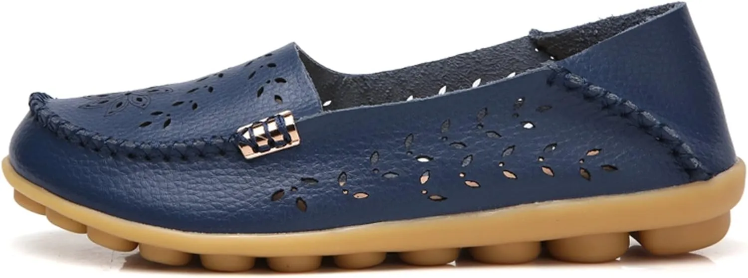 VenusCelia Women's Comfort Walking Boat Shoe