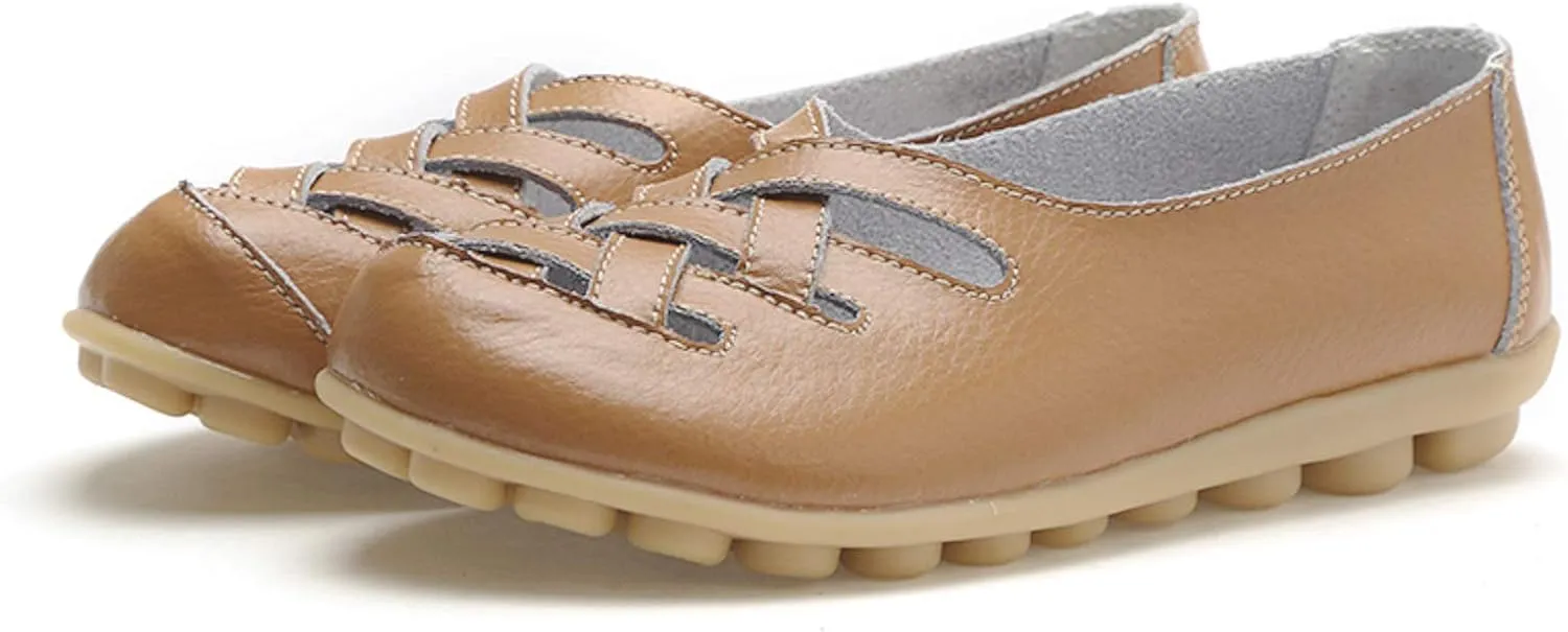 VenusCelia Women's Comfort Walking Casual Flat Loafer