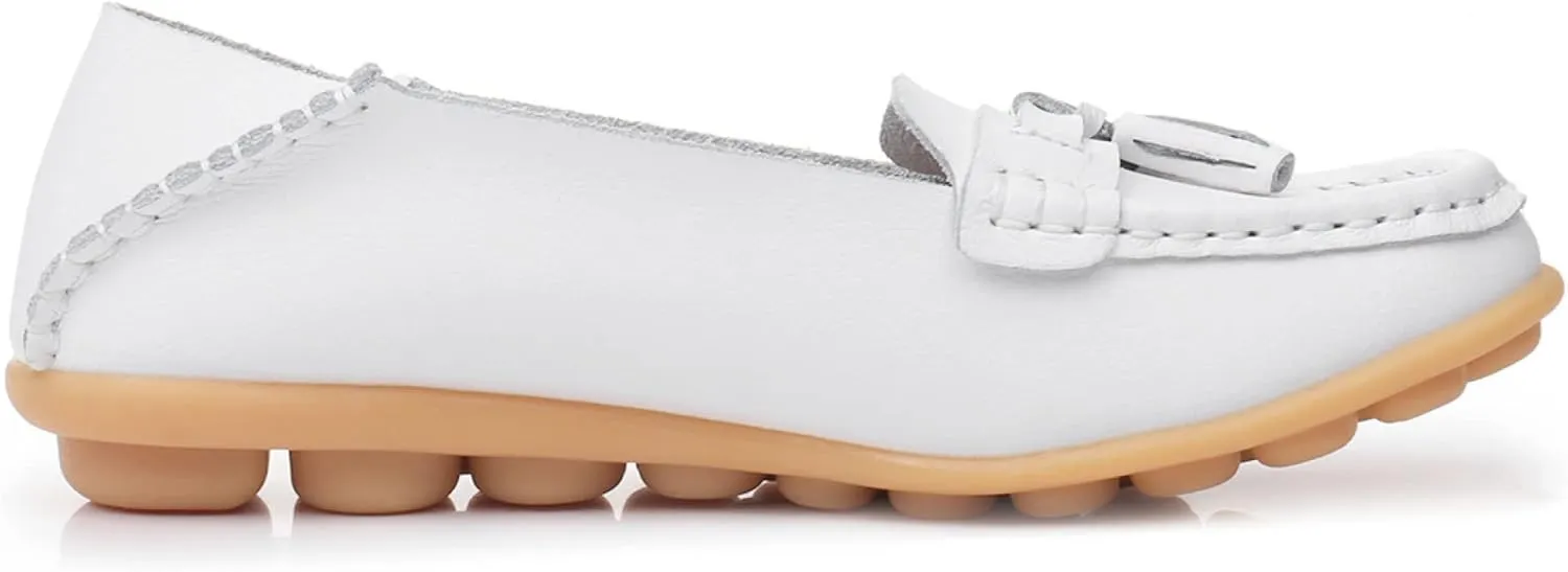 VenusCelia Women's Lantern Comfort Walking Flat Loafer
