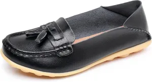 VenusCelia Women's Lantern Comfort Walking Flat Loafer