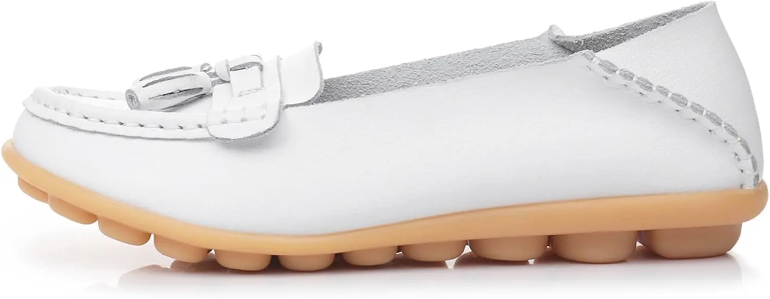 VenusCelia Women's Lantern Comfort Walking Flat Loafer