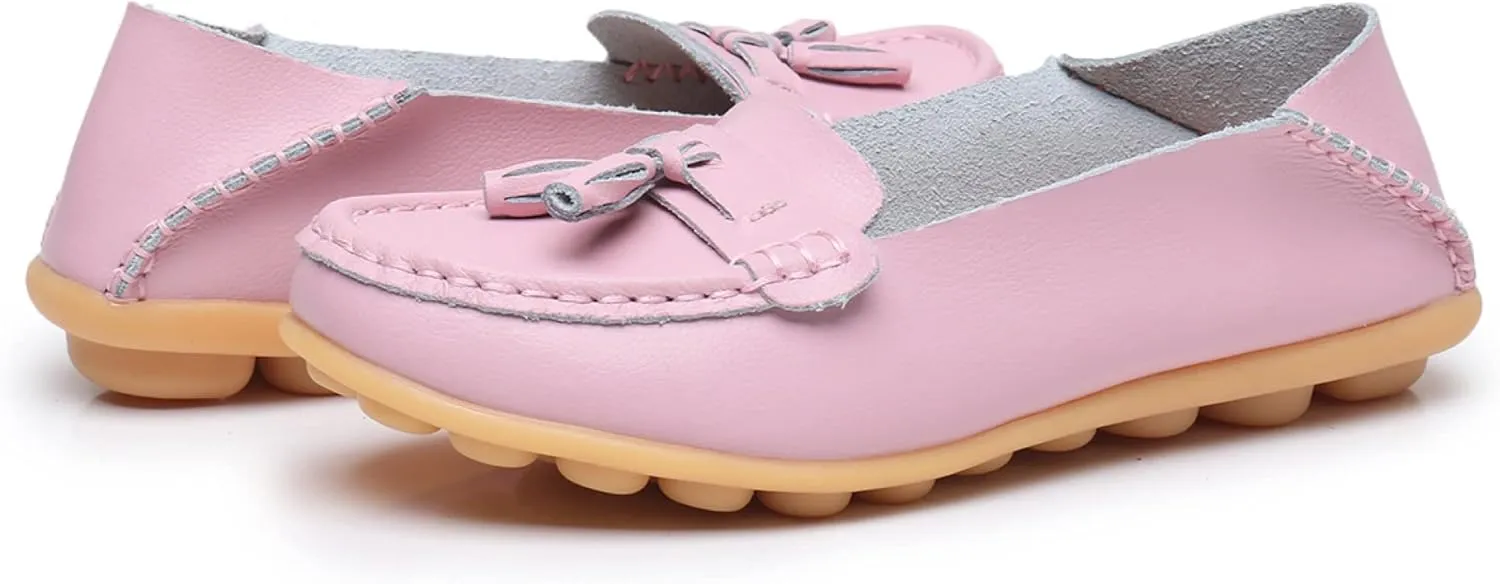 VenusCelia Women's Lantern Comfort Walking Flat Loafer