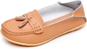 VenusCelia Women's Lantern Comfort Walking Flat Loafer