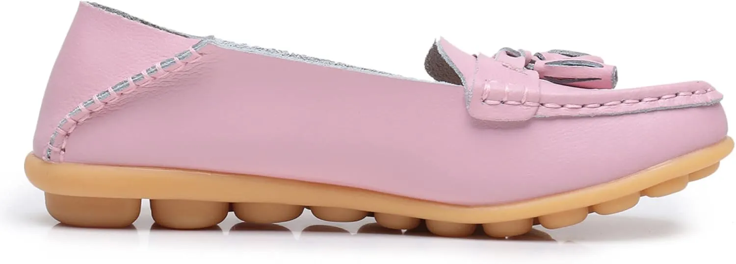 VenusCelia Women's Lantern Comfort Walking Flat Loafer