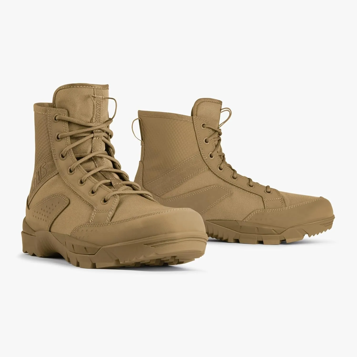 VIKTOS Men's Johnny Combat OPS Tactical Boots| Lightweight Water-Resistant Mid-Height Combat Boots with High-Volume Forefoot