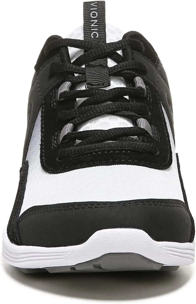 Vionic Women's Agile Chance Walking Sneakers-Supportive Lace-Up Sneakers That Include Three-Zone Comfort with Orthotic Insole Arch Support, Medium and Wide Fit, Sizes 5-12