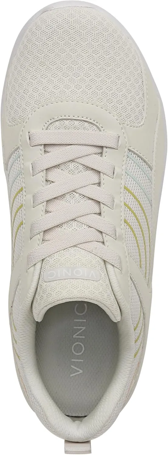 Vionic Women's Walking Sneaker Agile Ruvi- Comfortable Supportive Walking Shoes That Include VIO Motion Technology Orthotic Insole with Built-in Arch Support, Helps Heel Pain and Plantar Fasciitis