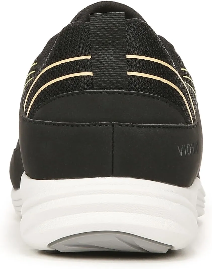 Vionic Women's Walking Sneaker Agile Ruvi- Comfortable Supportive Walking Shoes That Include VIO Motion Technology Orthotic Insole with Built-in Arch Support, Helps Heel Pain and Plantar Fasciitis