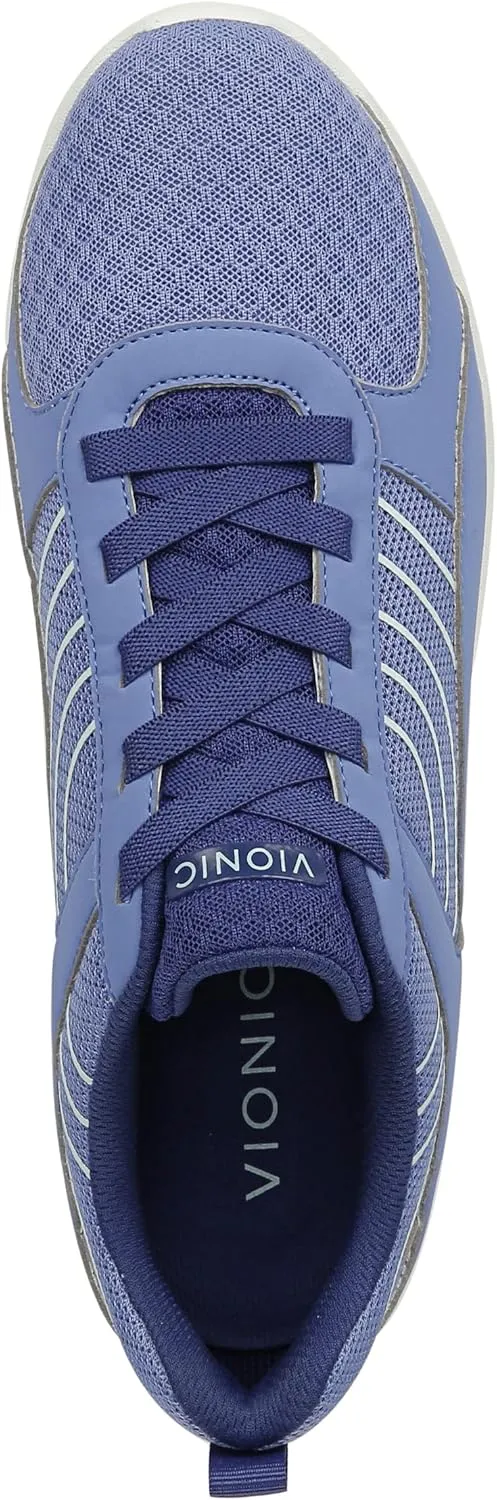 Vionic Women's Walking Sneaker Agile Ruvi- Comfortable Supportive Walking Shoes That Include VIO Motion Technology Orthotic Insole with Built-in Arch Support, Helps Heel Pain and Plantar Fasciitis