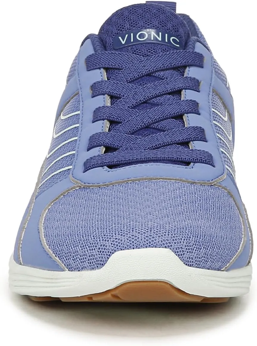 Vionic Women's Walking Sneaker Agile Ruvi- Comfortable Supportive Walking Shoes That Include VIO Motion Technology Orthotic Insole with Built-in Arch Support, Helps Heel Pain and Plantar Fasciitis