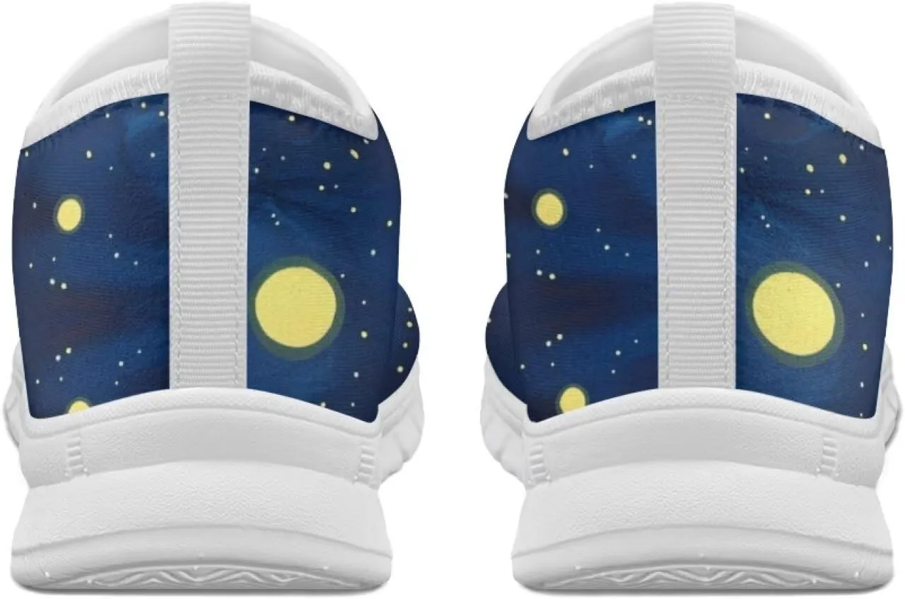 Walking Sneakers for Women Casual Slip On Shoes