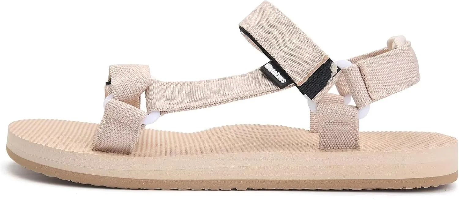 WateLves Womens-Sport-Sandals Outdoor Hiking Sandals with-Arch-Support Comfortable Webbing-Water-Athletic Beach-Sandals for Travel-Walking-Trekking-Camping