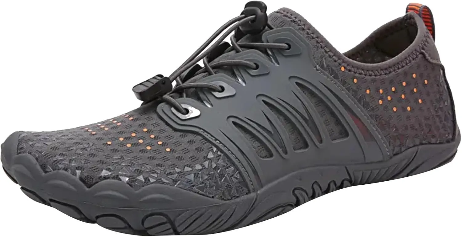 Water Shoes Quick-Dry Non Slip Barefoot Beach,Aqua Sport Swim Pool Hiking Diving Wading Walking for Men Women Couples Summer Breathable Hiking Sneakers Comfy Indoor House Fitness Yoga Shoe