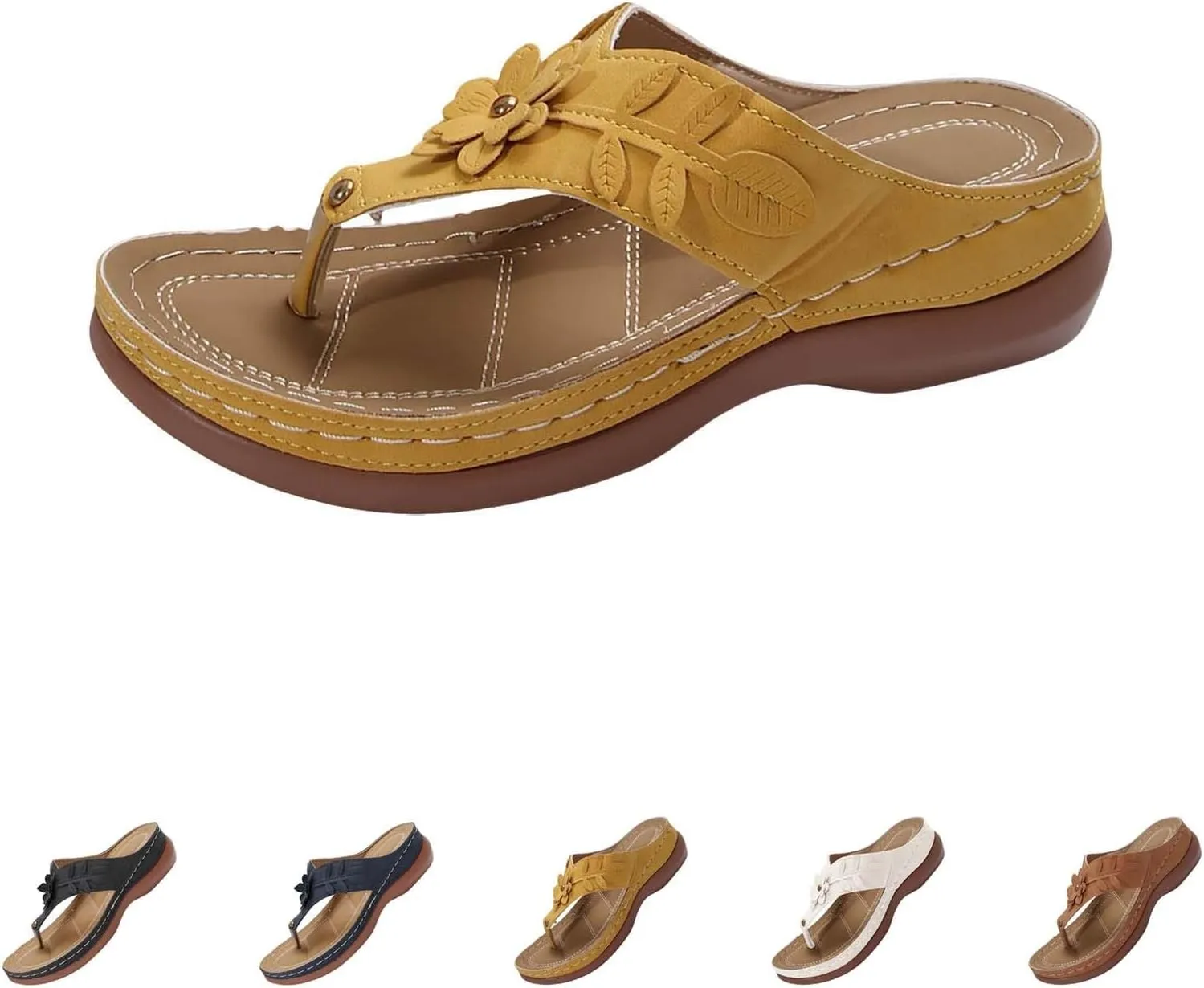 Wedge Sandals for Women 2025 New Platform Sandals with Ankle Strap Open Toe Espadrilles Wedge Heels Sandals