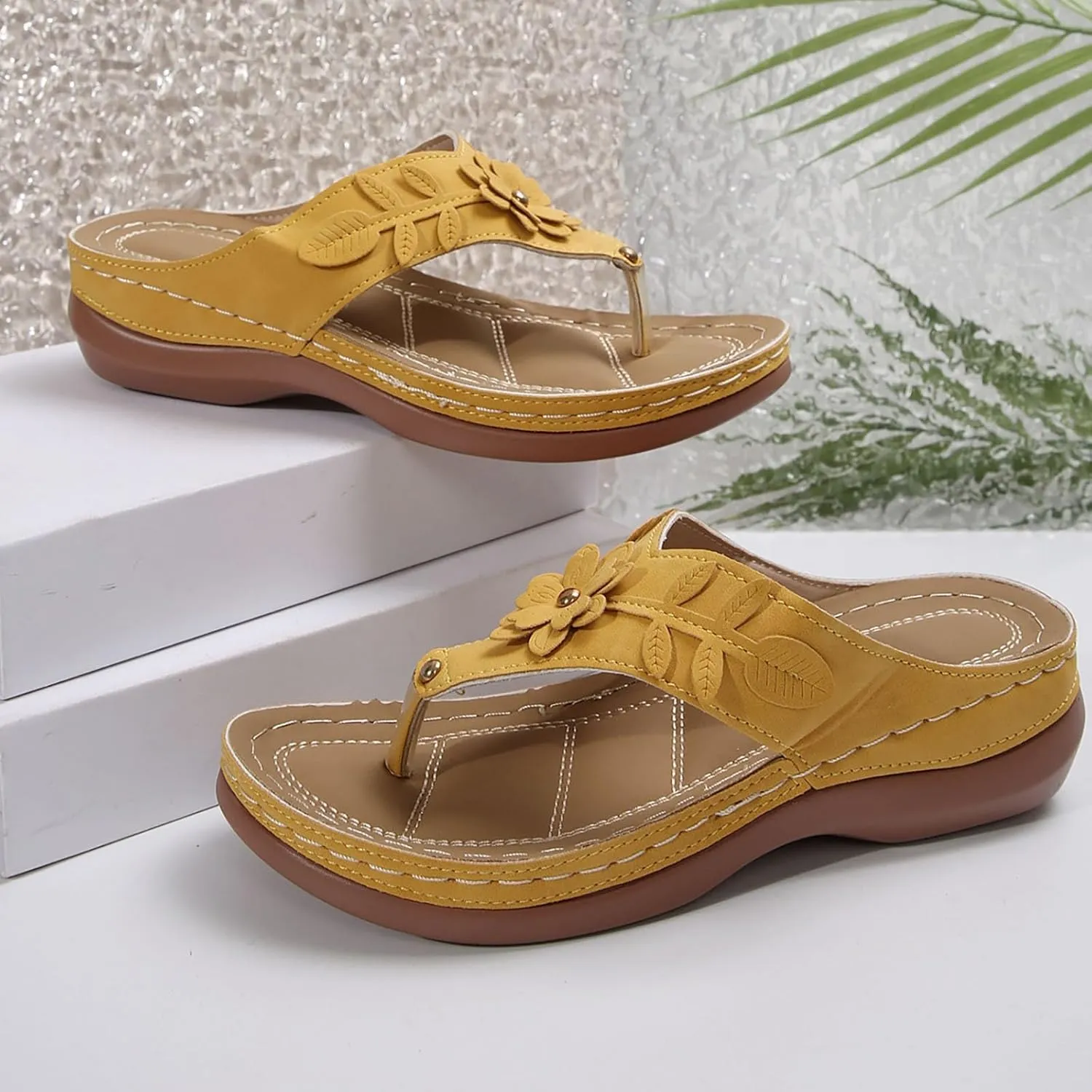 Wedge Sandals for Women 2025 New Platform Sandals with Ankle Strap Open Toe Espadrilles Wedge Heels Sandals