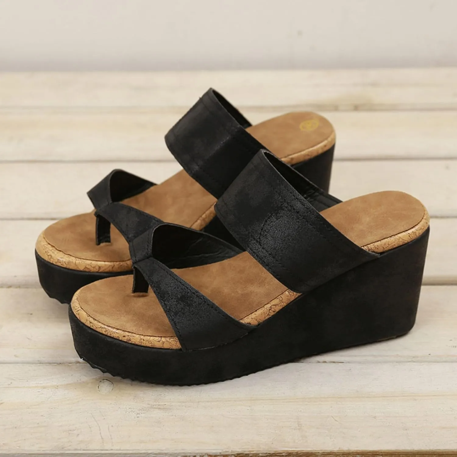 Wedge Sandals for Women Thong Slippers 2025 Dressy Walking Flip Flops Casual Summer Wedges High Heel Open Toe Platform Sandals Wide Width Espadrilles Breathable Lightweight Shoes Office Work Sandal