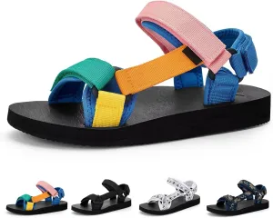 Women Hiking Sandals Casual Lightweight Water Sandal With Arch Support Yoga Mat Insole Outdoor Sport Beach Shoes