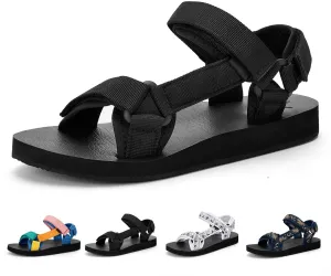 Women Hiking Sandals Casual Lightweight Water Sandal With Arch Support Yoga Mat Insole Outdoor Sport Beach Shoes