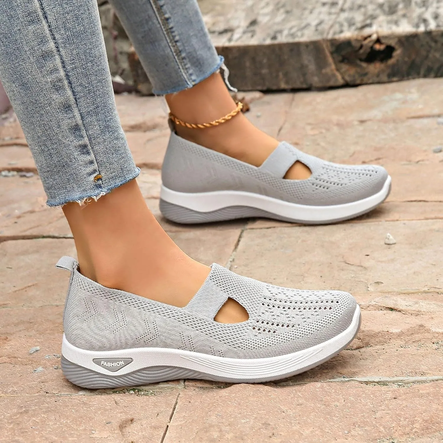 Women's Autumn and Winter Bow Soft Soled Slip On Flat Heels and Fleece Warm Shoes Women S Shoes