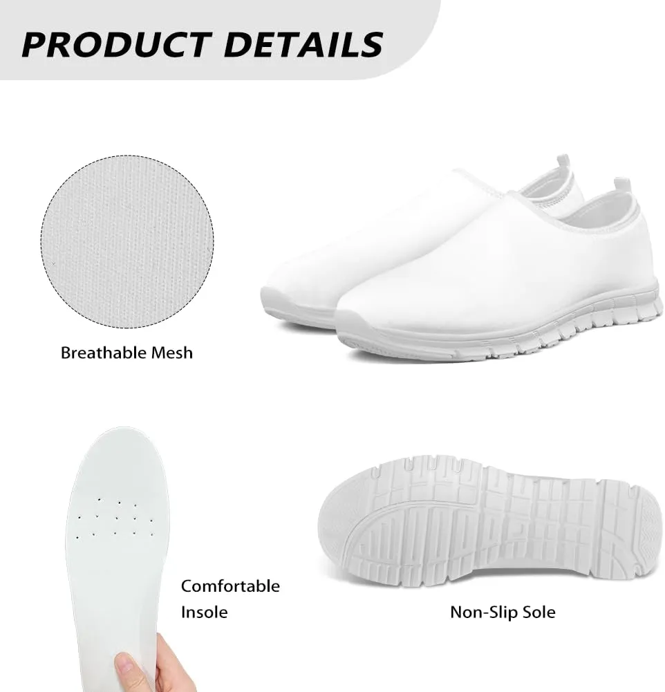 Women's Butterfly Sneaker Casual Soft Slip On Low Top Lightweight Non-Slip Running Sneaker for Women US 5.5-11.5
