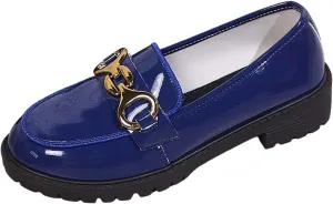 Women's Casual Slip-On Shoes Comfortable Platform Loafers for Everyday Wear Spring Summer Fashion Flat Sandals with Sole