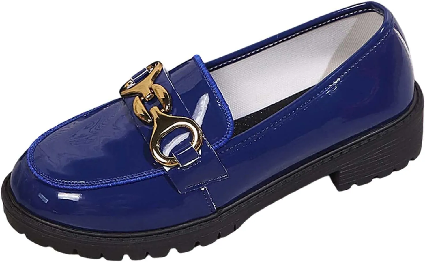 Women's Casual Slip-On Shoes Comfortable Platform Loafers for Everyday Wear Spring Summer Fashion Flat Sandals with Sole
