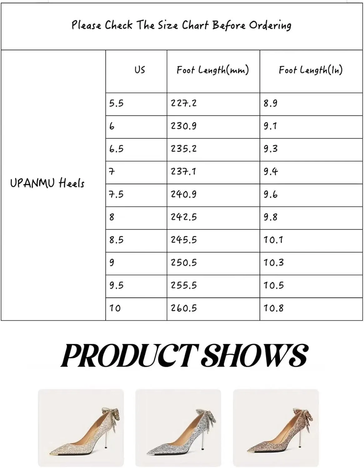 Women's Closed Toe Rhinstone Wedding Low Heel Back Decorative Flower Clear Kitten Heels, Non-Adjustable Pointed Toe Bow Pumps High Heeled 6-8CM Prom Dress Shoes