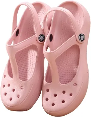 Womens Garden Clogs Shoes Sports Sandals Casual Slippers Indoor Slip on Beach Classic Water Shoes Quick Drying Mules Outdoor Shock Absorbing Perfect for Nurses & Doctors