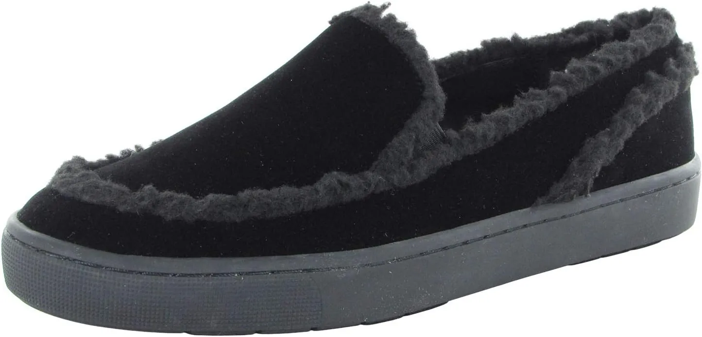 Womens Libby Slip On Loafers, Black Velvet, US 11
