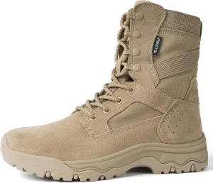 Women's Lightweight Tactical Work Boots Military Combat Motorcycle Boots For Women 8 Inch Army Desert Boots