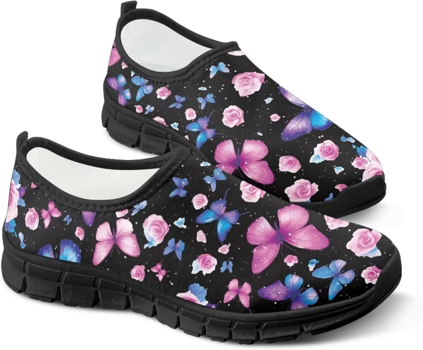 Women's Loafers Slip On Slip Shoe Casual Walking Shoes Non Slip Work Shoes Mesh Athletic Sneakers