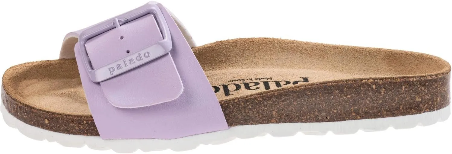 Women's Malta EGS Matt Mules - Comfortable Sandals Made in Spain - Slippers with Cushioning Cork Footbed - Fashionable Summer Shoes