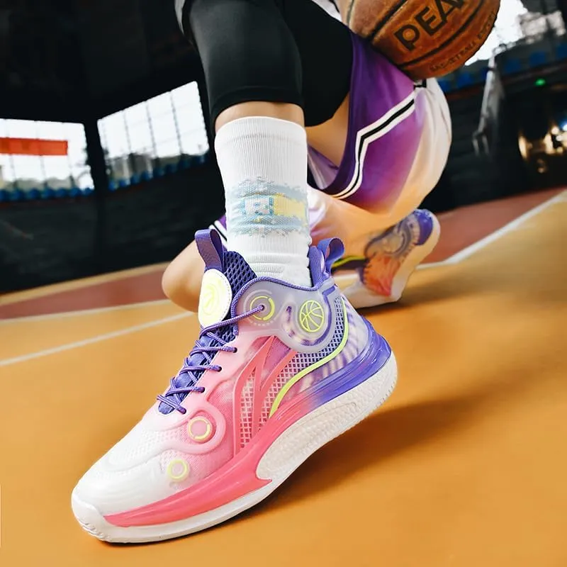 Womens Mens Basketball Shoes Breathable Fashion Athletic Sneakers Comfortable Leightweight Sport Non Slip Shoe for Woman