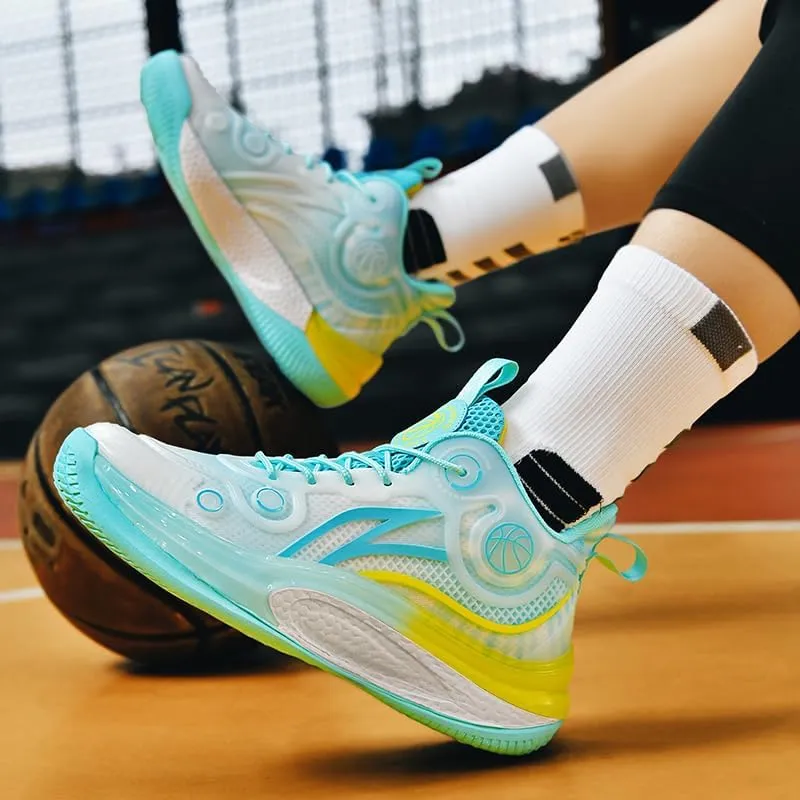 Womens Mens Basketball Shoes Breathable Fashion Athletic Sneakers Comfortable Leightweight Sport Non Slip Shoe for Woman