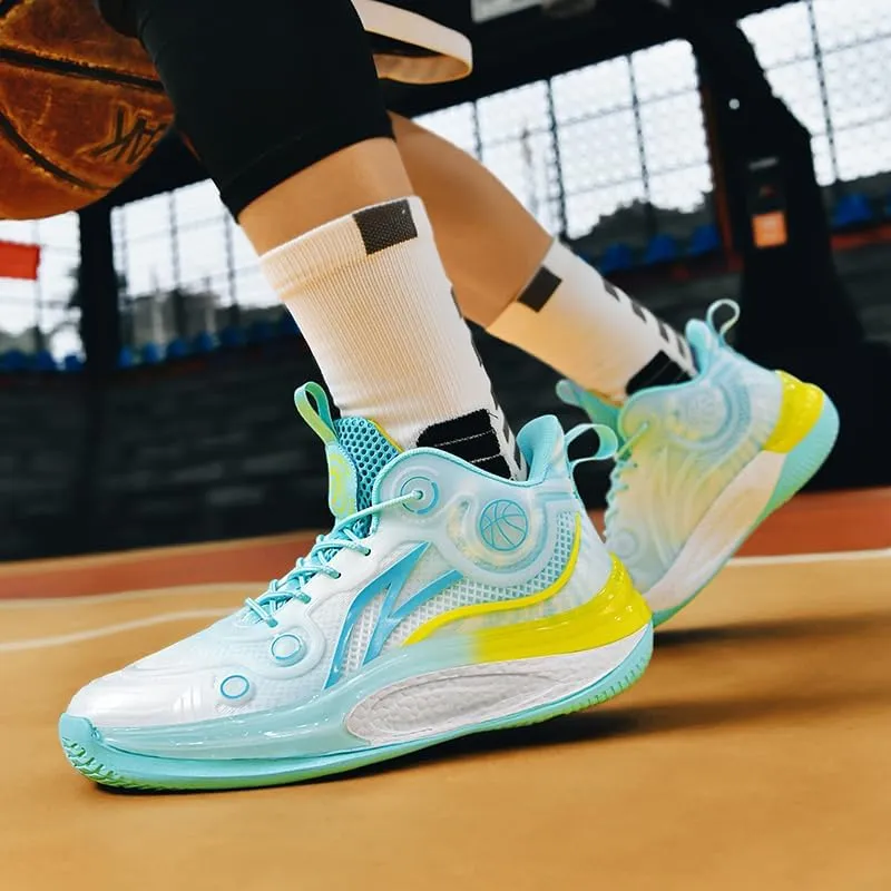 Womens Mens Basketball Shoes Breathable Fashion Athletic Sneakers Comfortable Leightweight Sport Non Slip Shoe for Woman