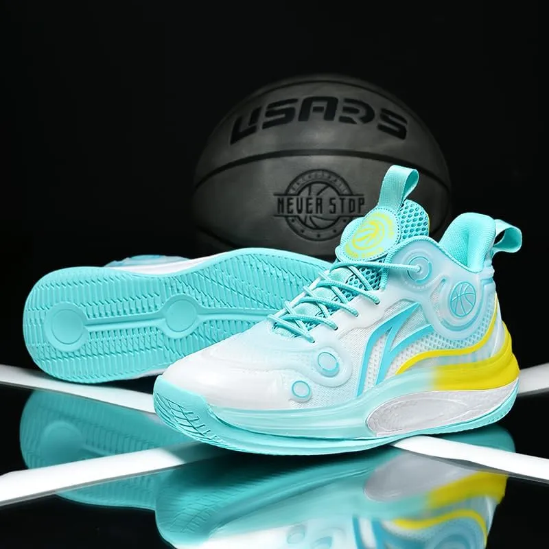 Womens Mens Basketball Shoes Breathable Fashion Athletic Sneakers Comfortable Leightweight Sport Non Slip Shoe for Woman