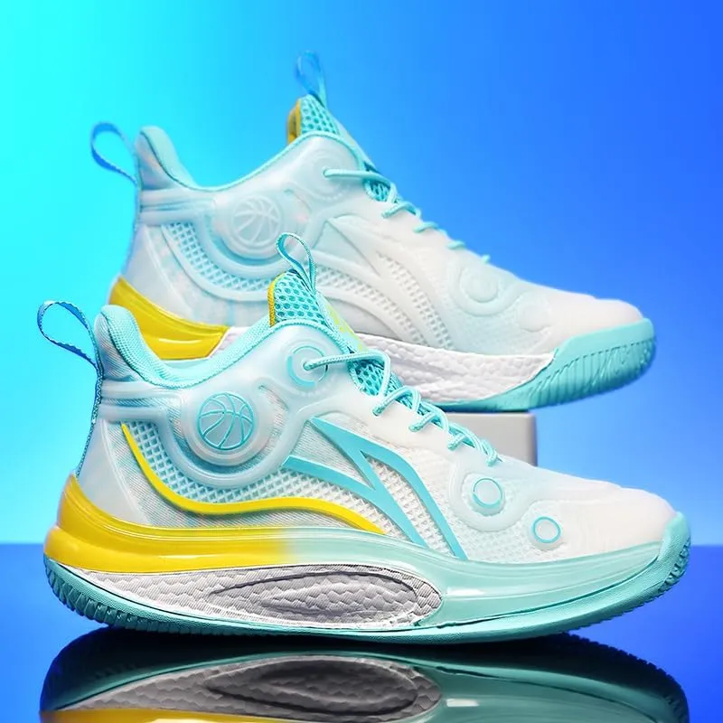 Womens Mens Basketball Shoes Breathable Fashion Athletic Sneakers Comfortable Leightweight Sport Non Slip Shoe for Woman