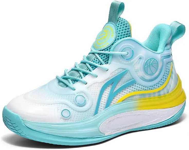 Womens Mens Basketball Shoes Breathable Fashion Athletic Sneakers Comfortable Leightweight Sport Non Slip Shoe for Woman