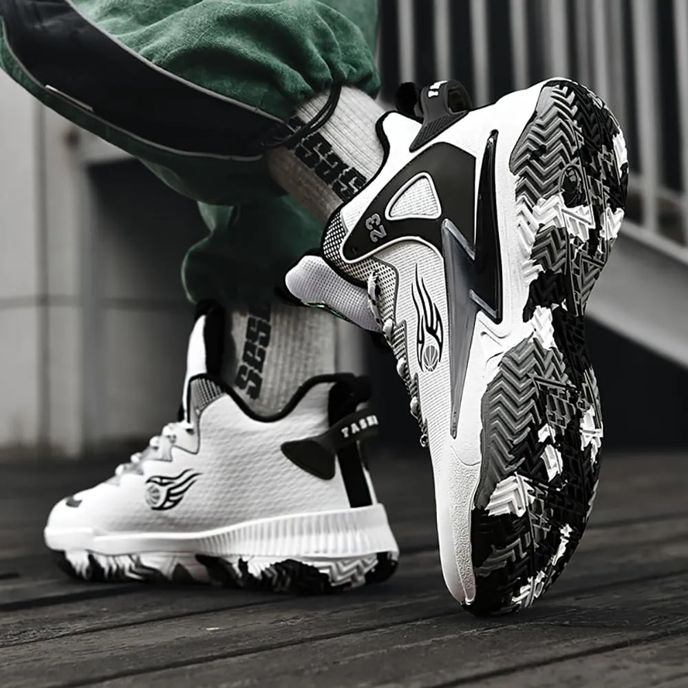 Womens Mens Basketball Shoes Breathable Fashion Athletic Sneakers Lightweight Non Slip Outdoor Sport Volleyball Shoe