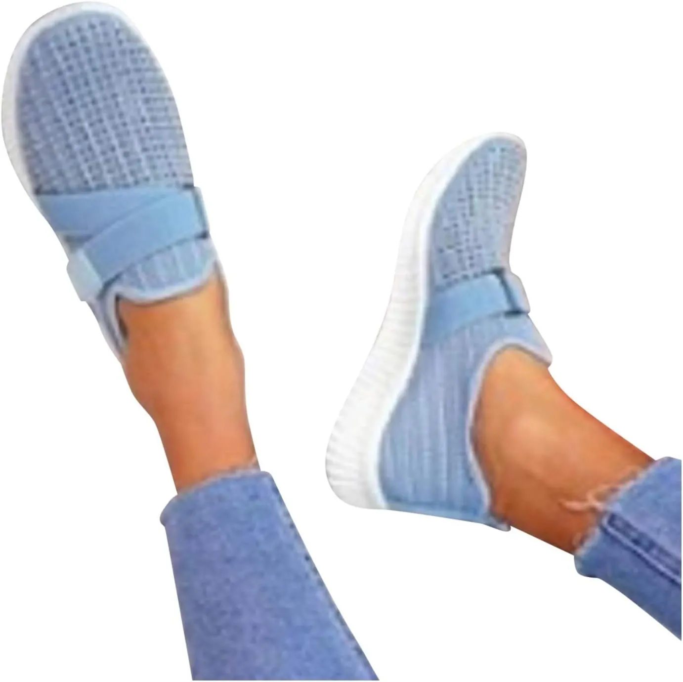 Womens Non Slip Work Shoes Slip On Water Resistant Walking Shoes Women Fashion Women Shoes Casual Women's Fashion Sneakers Steel Toe Tennis Shoe Cross Trainer Shoe