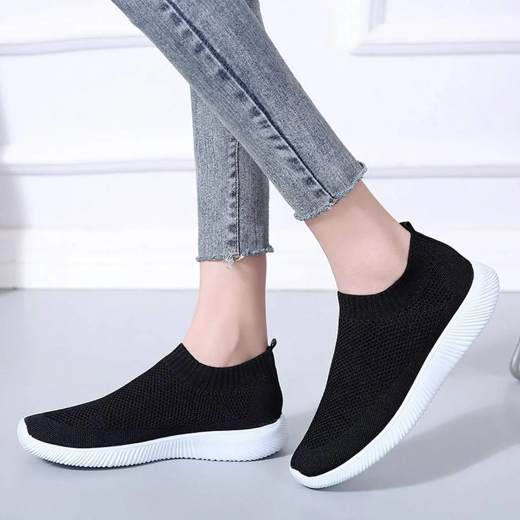 Womens Non Slip Work Shoes Slip On Water Resistant Walking Shoes Women Fashion Women Shoes Casual Women's Fashion Sneakers Steel Toe Tennis Shoe Cross Trainer Shoe