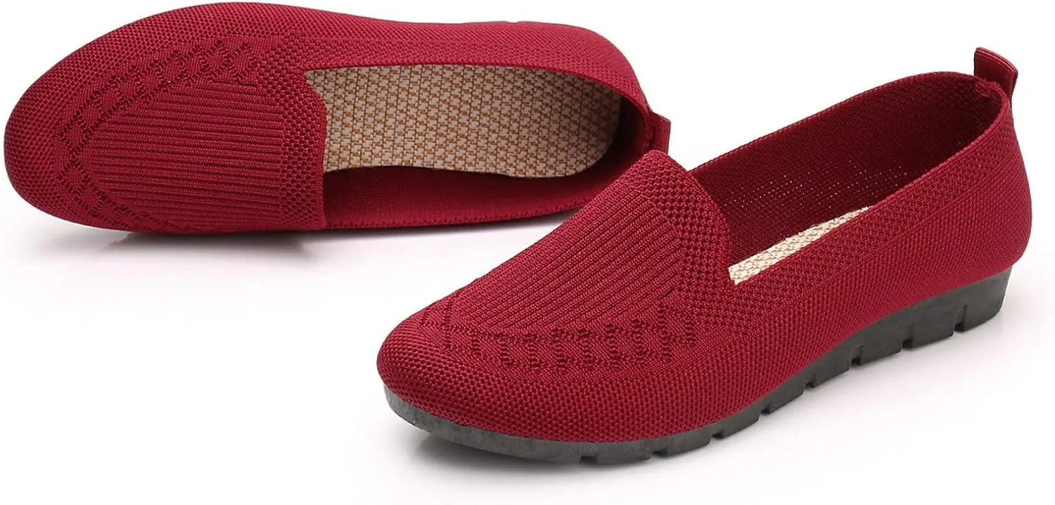 Women's Orthopedic Breathable Sneakers, Fashion Sport Slip on Non Slip Mesh Casual Running Lightweight Shoes with Arch Support, Premium Comfortable Walking Sneakers