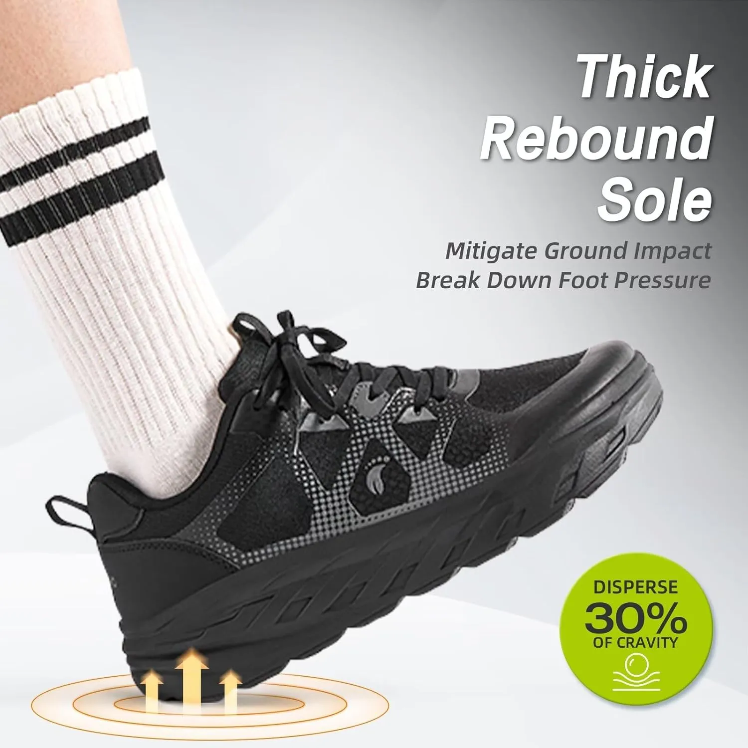 Women's Orthopedic Diabetic Wide Running Shoes: Comfortable Casual Arch Support Plantar Fasciitis Orthotic Sneakers, High Arch Swollen Work Tennis Sports Shoes for Foot and Heel Pain Relief
