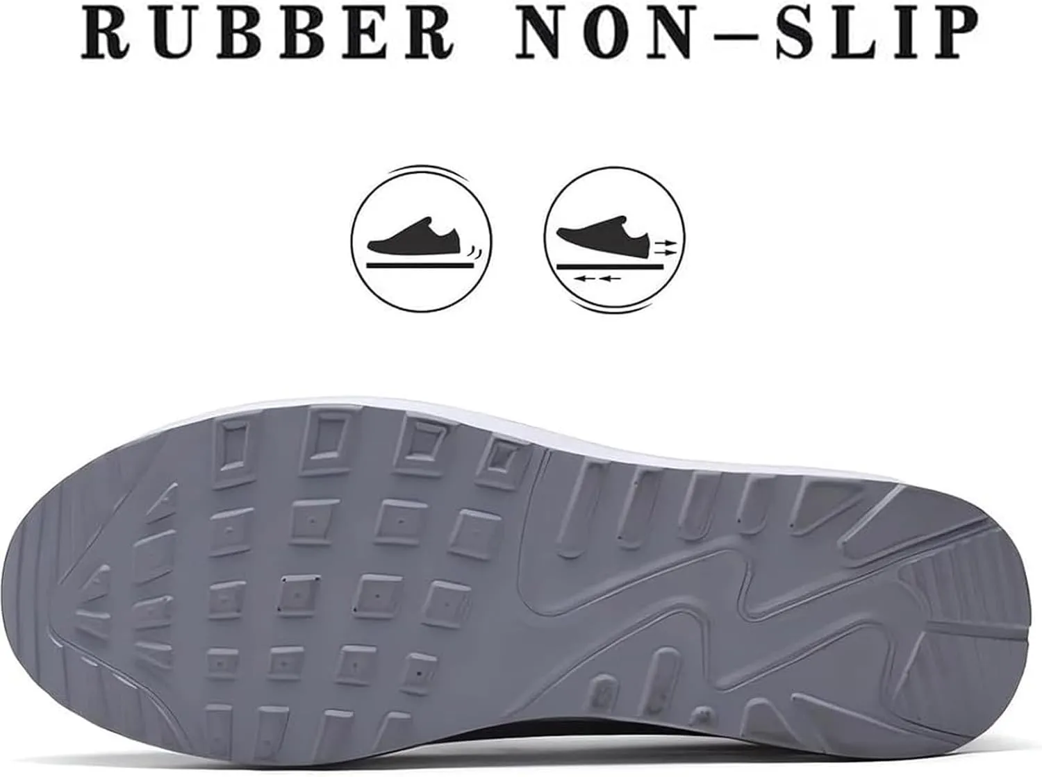 Women's Orthopedic Walking Shoes, Slip-On Non-Slip Light Air Cushion Orthopedic Sneakers for Arch Support