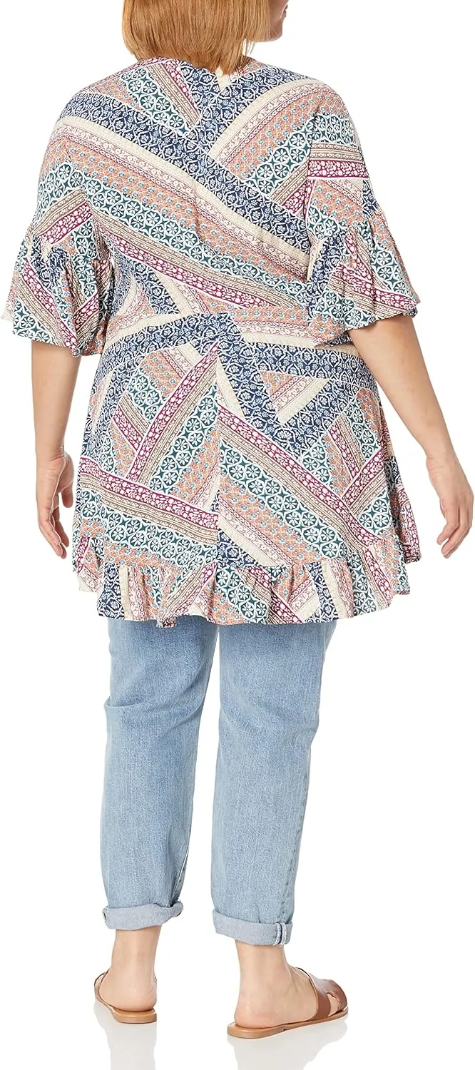 Women's Plus Size Tunic Harper, Abstract