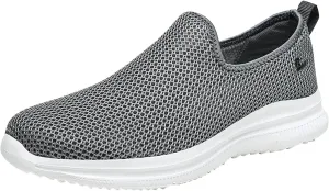 Womens Running Shoes Lightweight Tennis Shoes Non Slip Mens Casual Shoes Mesh Dressy Casual Shoes Dress Sneakers Slip On Tennis Shoe Casual Loafers