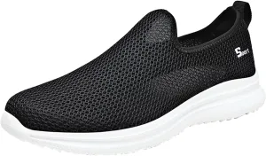 Womens Running Shoes Lightweight Tennis Shoes Non Slip Mens Casual Shoes Mesh Dressy Casual Shoes Dress Sneakers Slip On Tennis Shoe Casual Loafers
