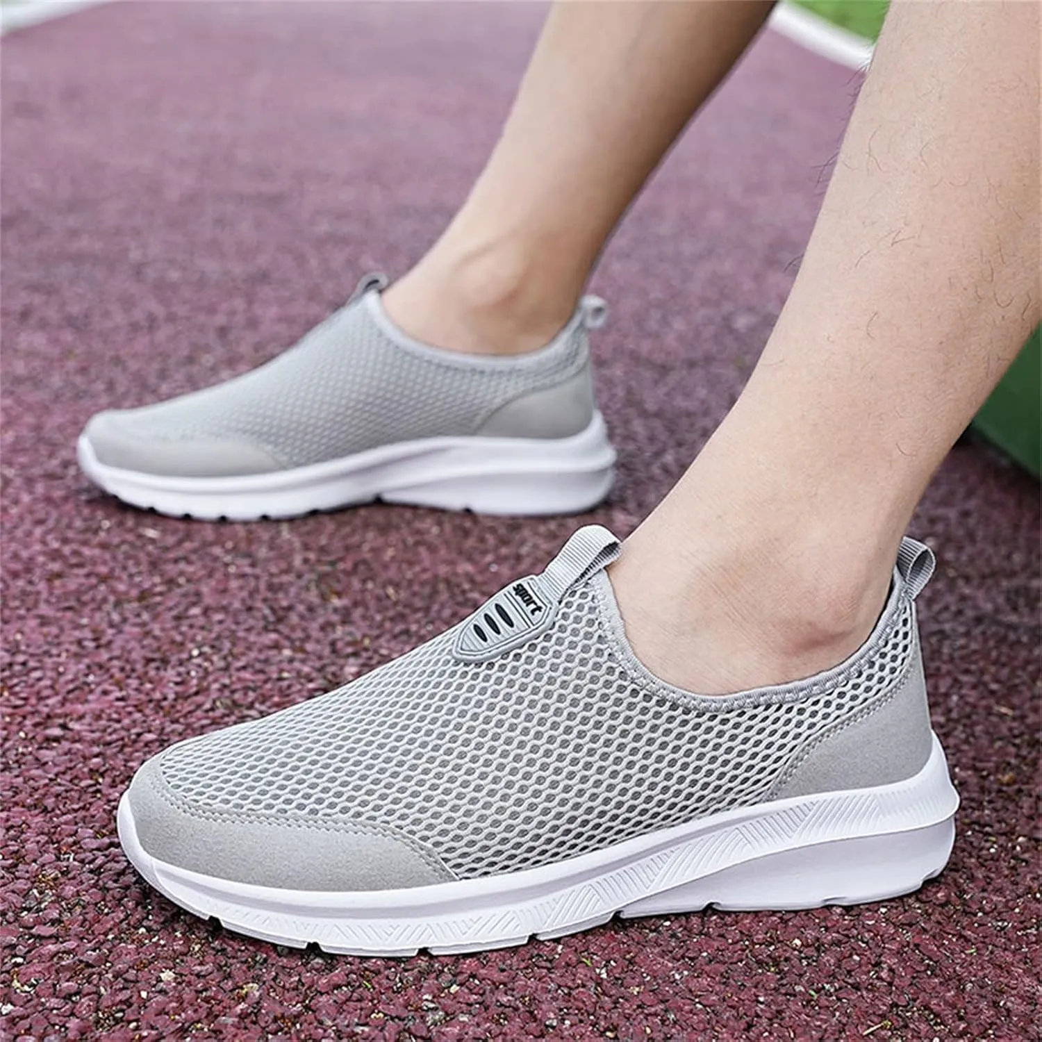 Womens Slip On Sneakers Women Walking Tennis Shoes Non Slip Work Shoes Women Winter Black Casual Shoes Men Shoes Sneakers Platform Tennis Shoe Casual Loafers