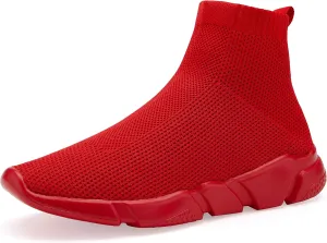 Women's Slip On Socks Sneakers Walking Shoes Running Tennis Athletic Gym Workout Non Slip Athletic Fashion Sneakers
